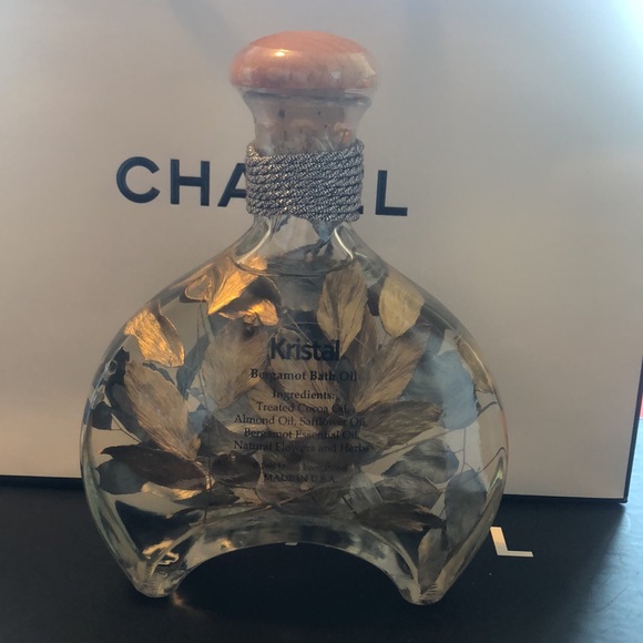 Vintage 1996 Kristal Bergamot Bath Oil - Picture 3 of 4